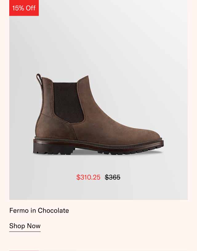 Fermo in Chocolate. Shop Now