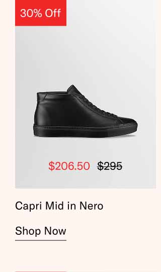Capri Mid in Nero. Shop Now