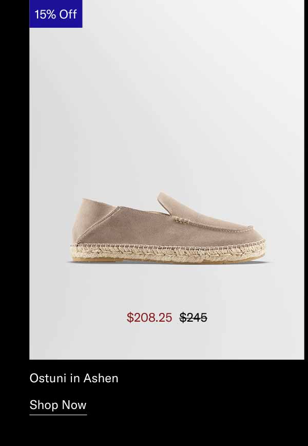 Ostuni in Ashen. Shop Now