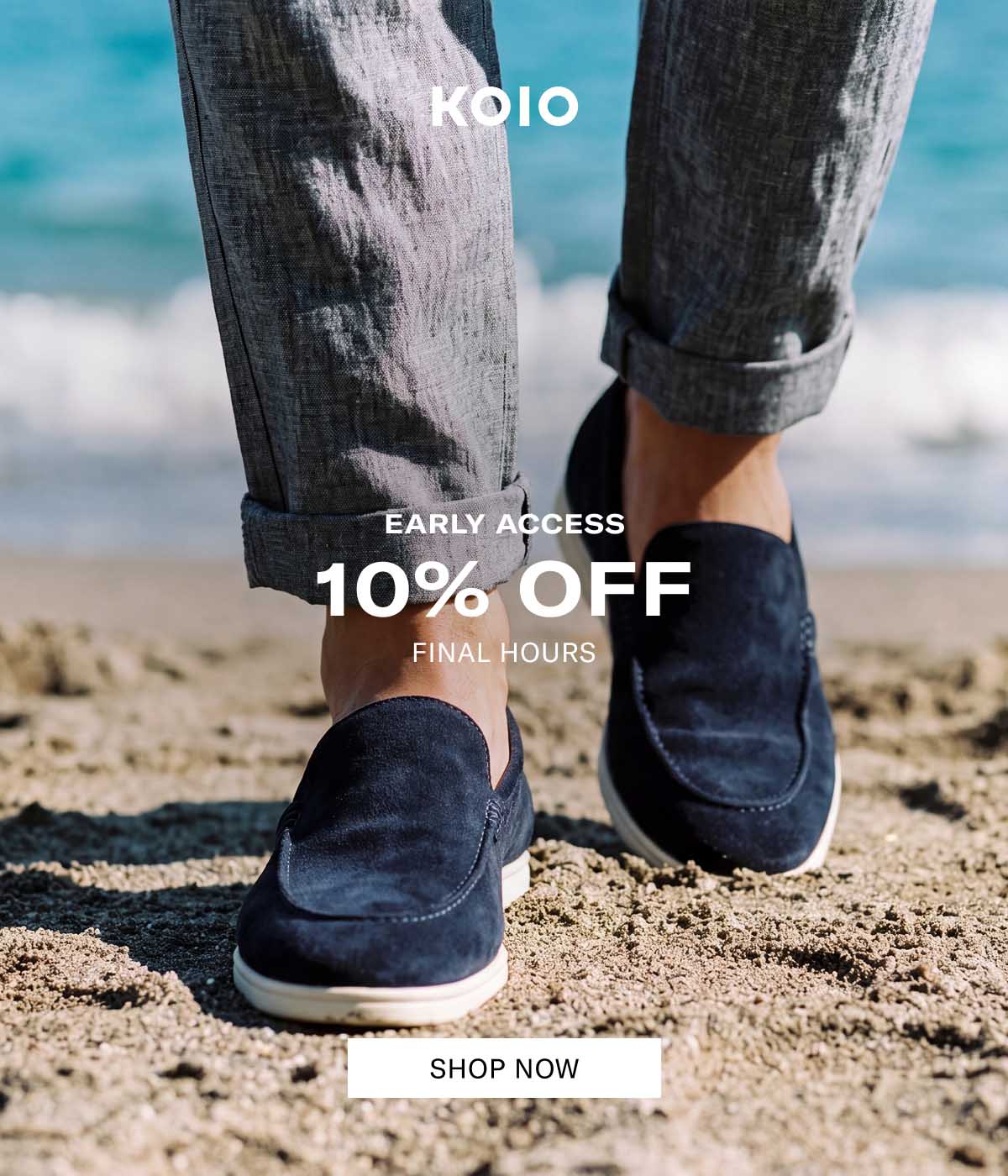 KOIO EARLY ACCESS 10% OFF FINAL HOURS [SHOP NOW]