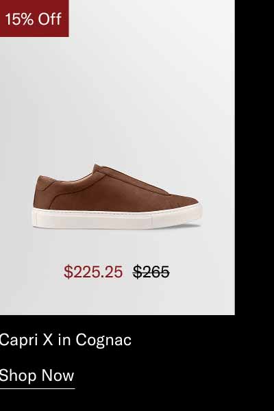 Capri X in Cognac. Shop Now