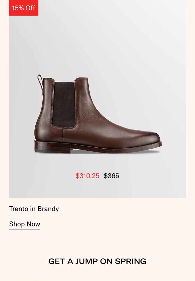 Trento in Brandy. Shop Now.