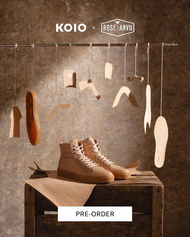 The Koio x Rose Anvil Primo Pre-Order
