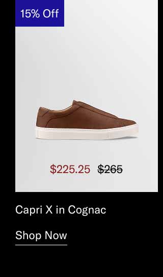 Capri X in Cognac. Shop Now