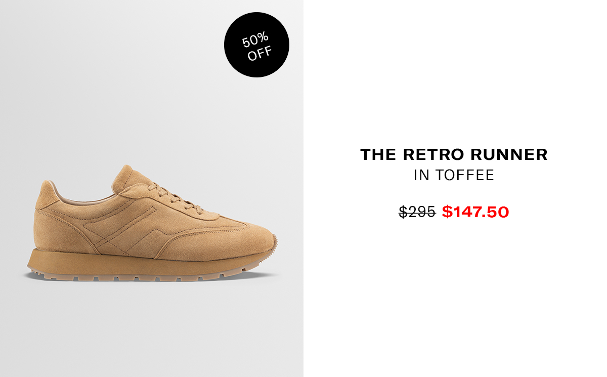 Retro Runner in Toffee