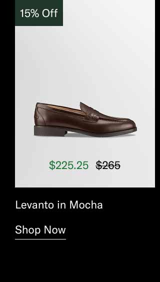 Levanto in Mocha. Shop Now