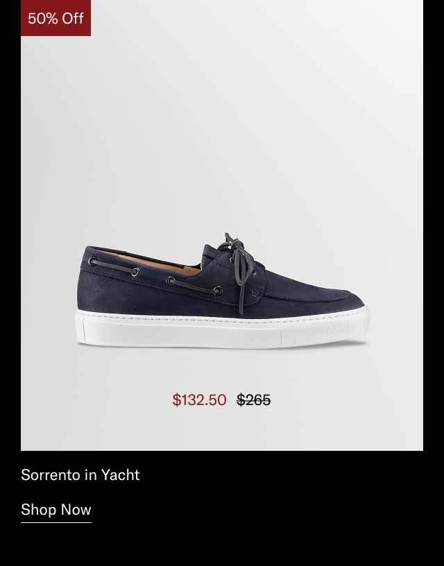 Sorrento in Yacht. Shop Now