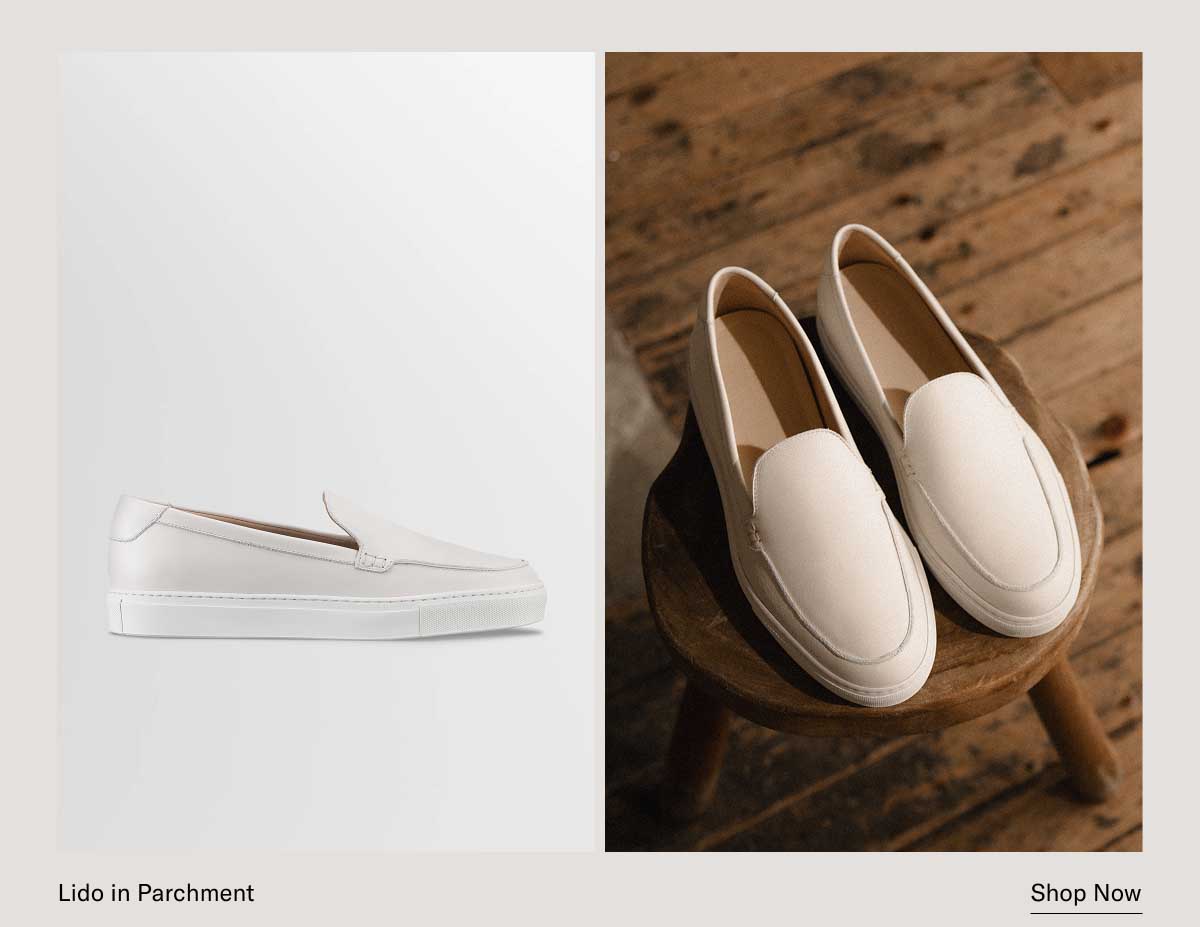 Lido in Parchment — [Shop Now]