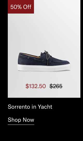 Sorrento in Yacht. Shop Now