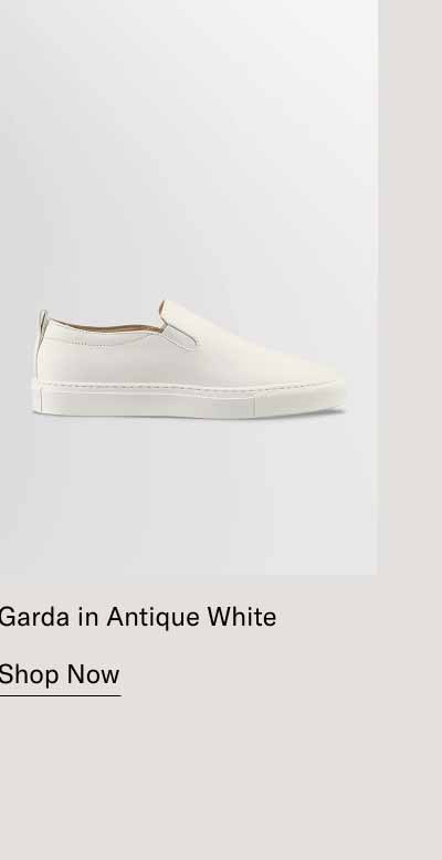 Garda in Antique White. Shop Now