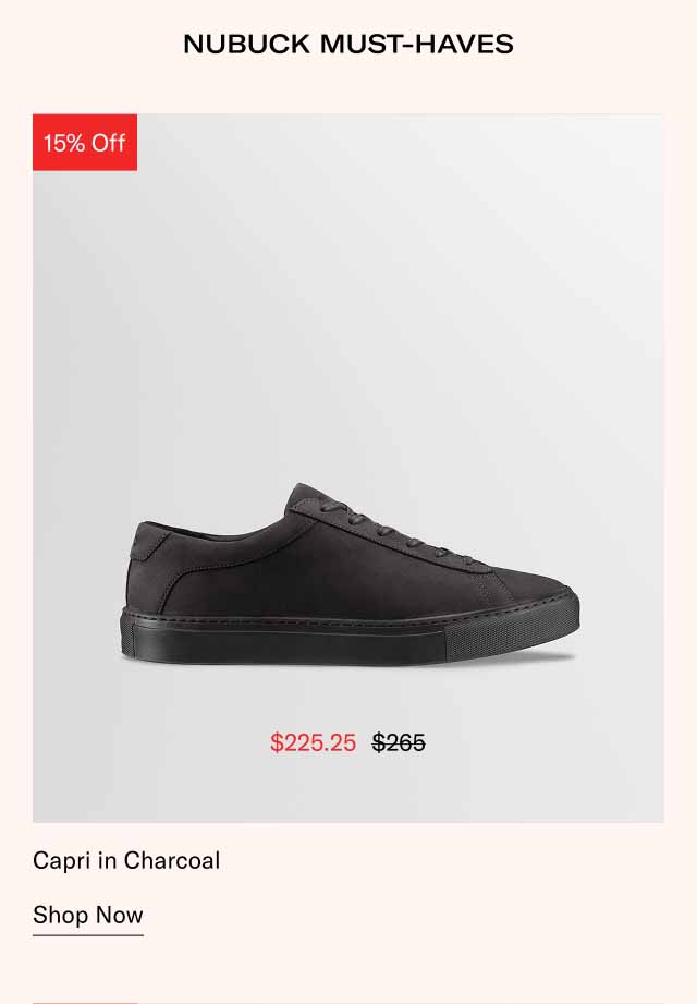 Capri in Charcoal. Shop Now