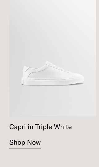 Capri in Triple White. Shop Now