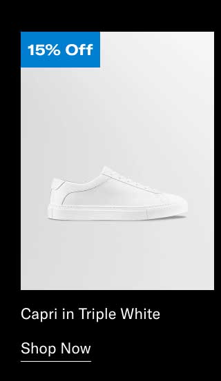 Capri in Triple White | 15% OFF | [Shop Now]