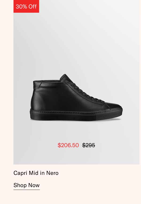 Capri Mid in Nero. Shop Now