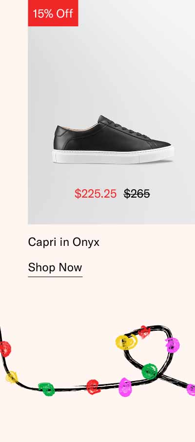 Capri in Onyx. Shop Now