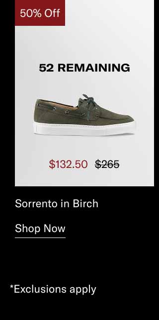 Sorrento in Birch. Shop Now 52 Remaining
