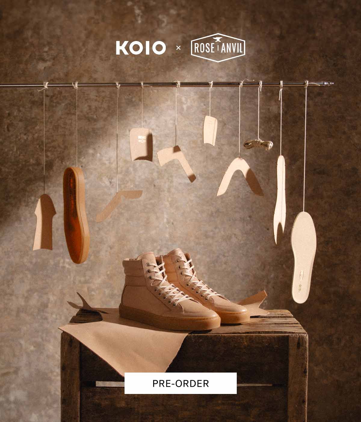 The Koio x Rose Anvil Primo Pre-Order