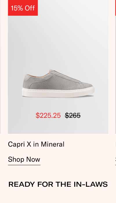 Capri X in Mineral. Shop Now