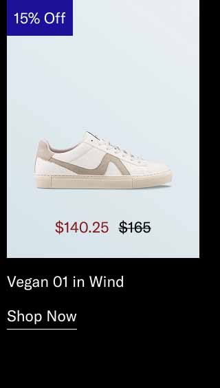 Vegan 01 in Wind. Shop Now