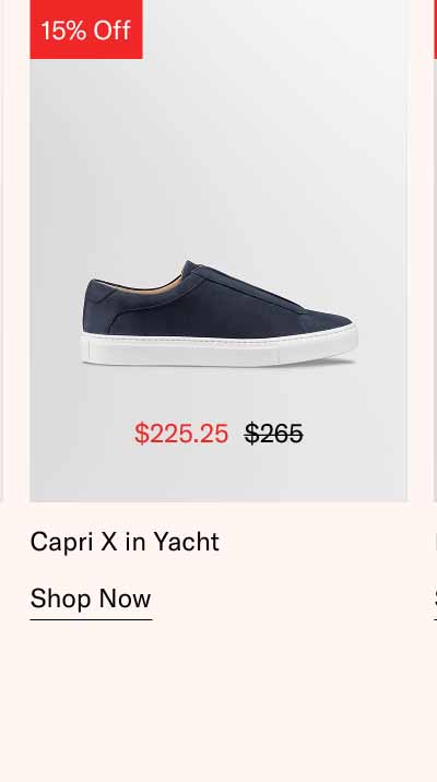 Capri X in Yacht. Shop Now