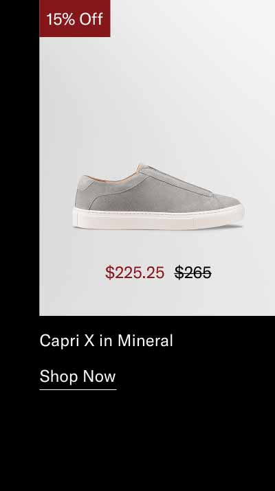 Capri X in Mineral. Shop Now
