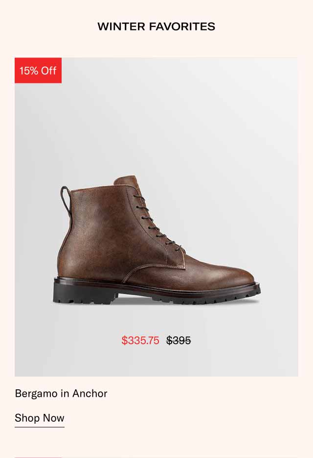 Bergamo in Anchor Shop Now