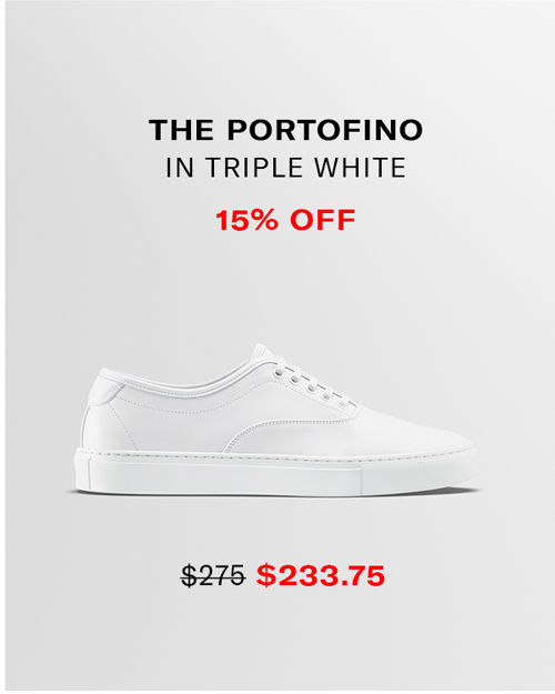 Portofino in Triple White