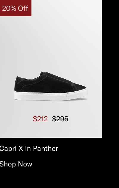 Capri X in Panther. Shop Now