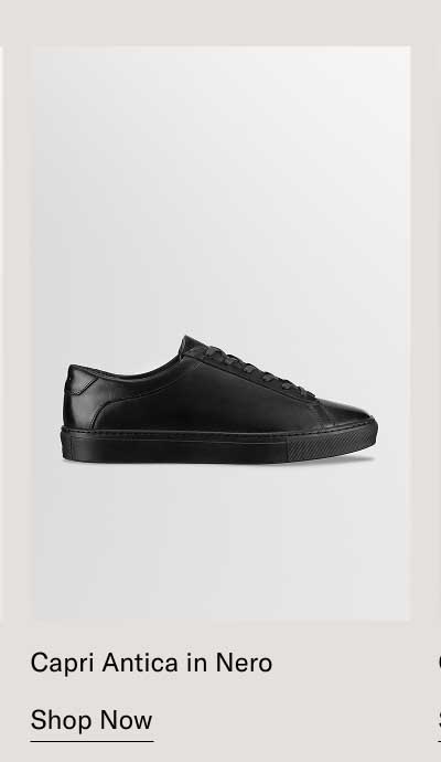 Capri Antica in Nero — [Shop Now]