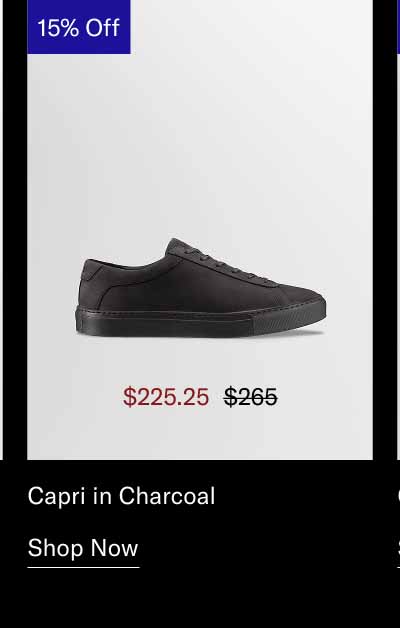 Capri in Charcoal. Shop Now