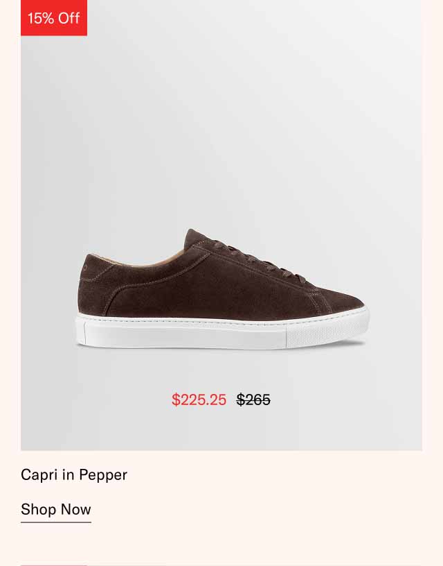 Capri in Pepper. Shop Now