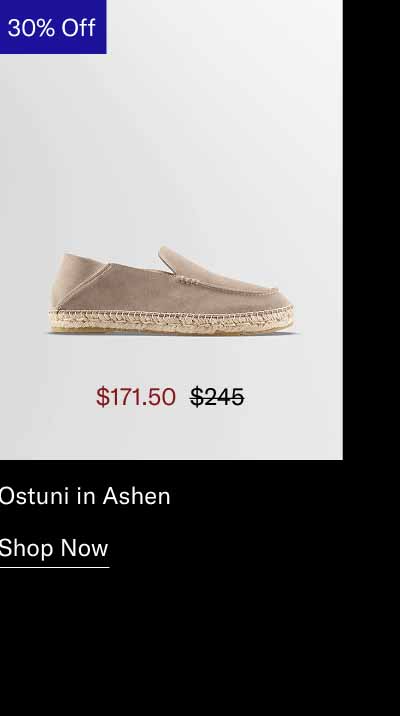 Ostuni in Ashen. Shop Now