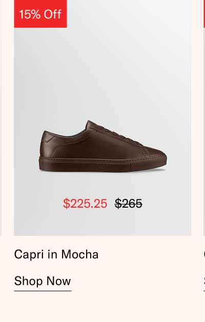 Capri in Mocha. Shop Now