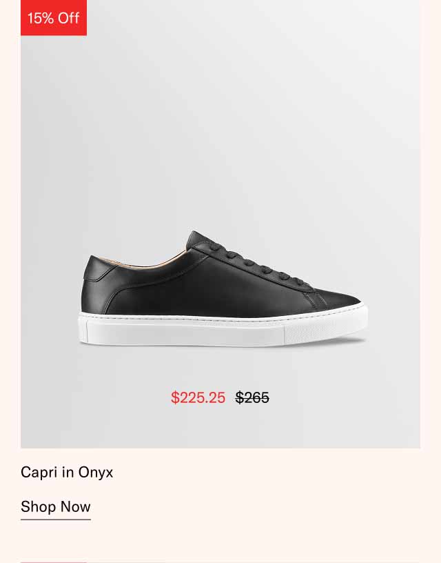 Capri in Onyx. Shop Now