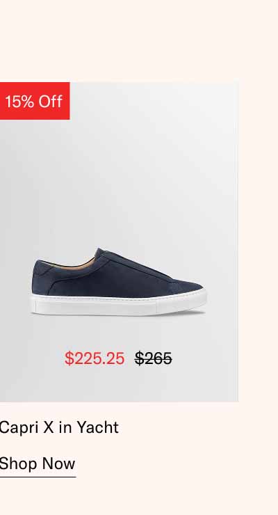 Capri X in Yacht. Shop Now