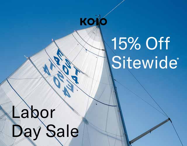 KOIO 15% Off Sitewide Labor Day Sale *Exclusions apply