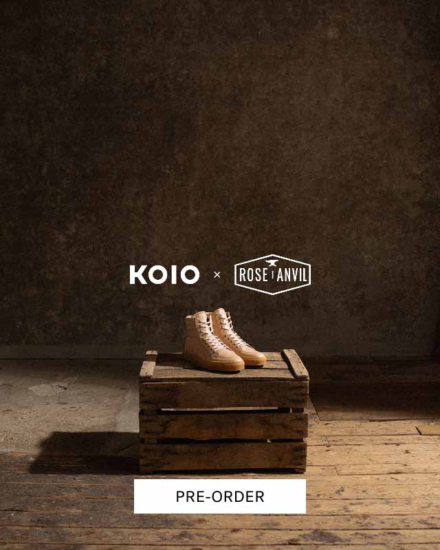 The Koio x Vachetta Rose Anvil Primo Pre-Order