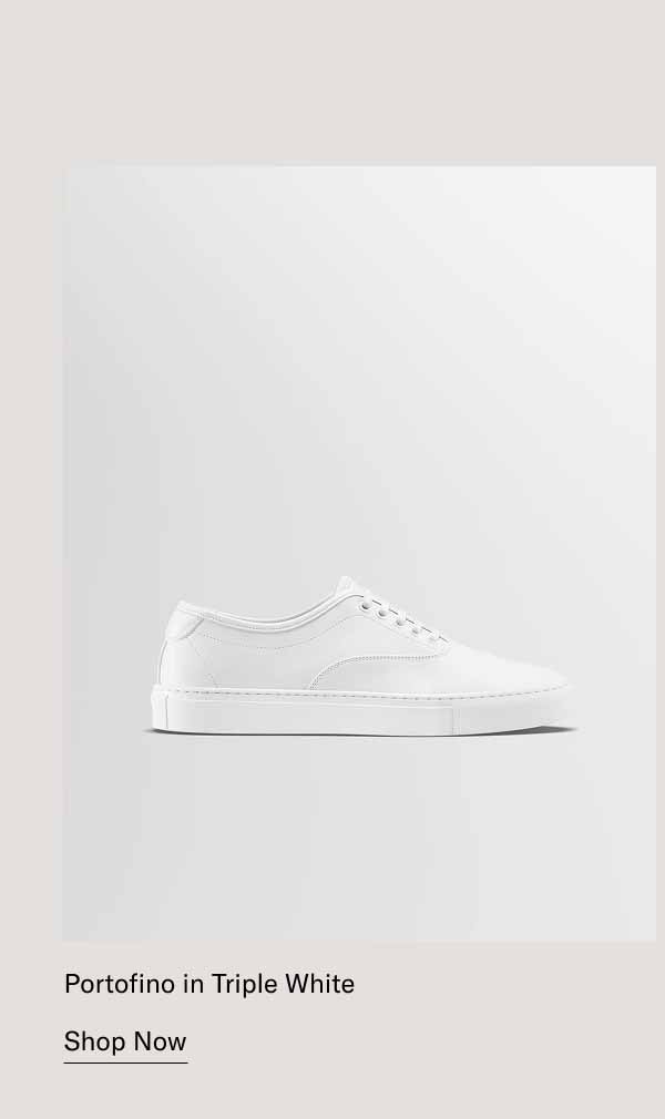 Portofino in Triple White. Shop Now