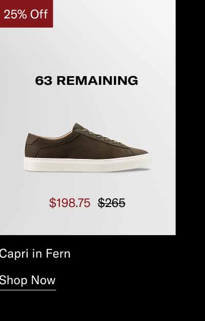Capri in Fern. Shop Now 63 Remaining