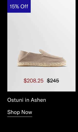 Ostuni in Ashen. Shop Now
