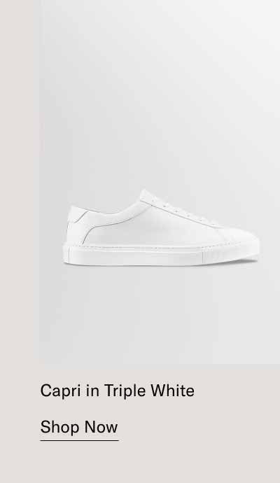 Capri in Triple White. Shop Now