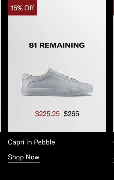 Capri in Pebble. Shop Now 81 Remaining