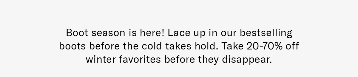 Missed yesterday's 25% off sitewide? We got you. Here are a few extra hours to shop the Singles Day sale before midnight ET. Every single style is at least 25% off right now!