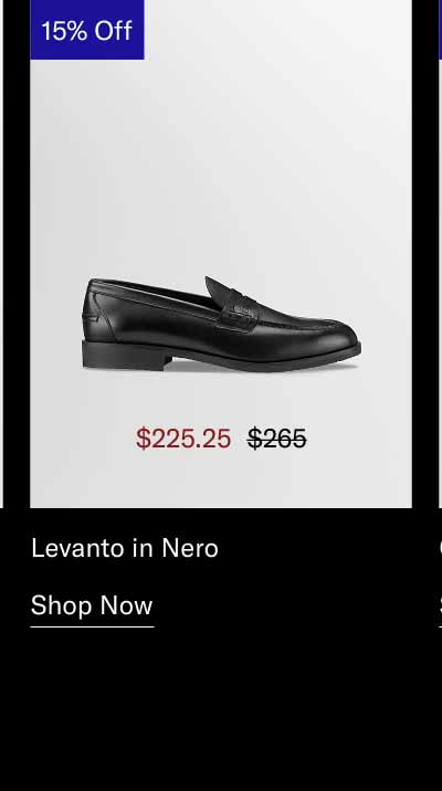 Levanto in Nero. Shop Now