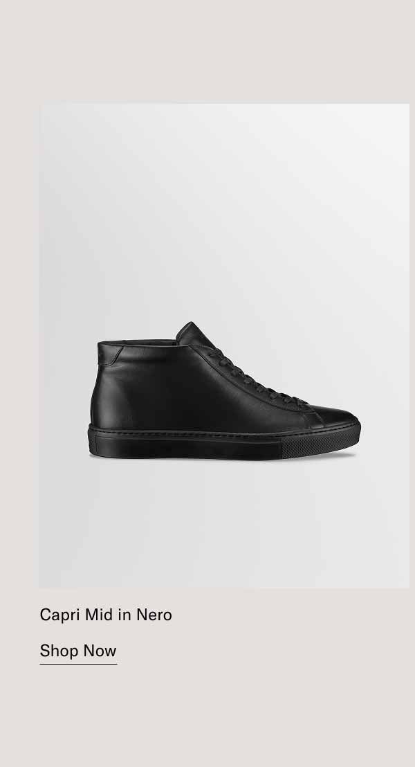 Capri Mid in Nero. Shop Now