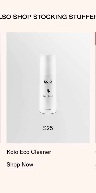 Koio Eco Cleaner. Shop Now