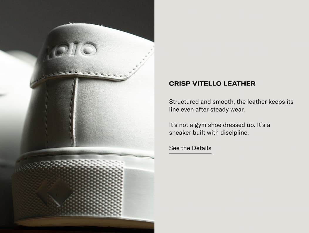 Crisp Vitello Leather