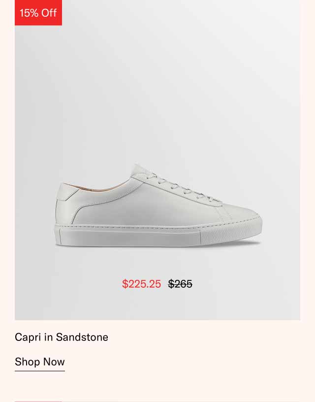 Capri in Sandstone. Shop Now