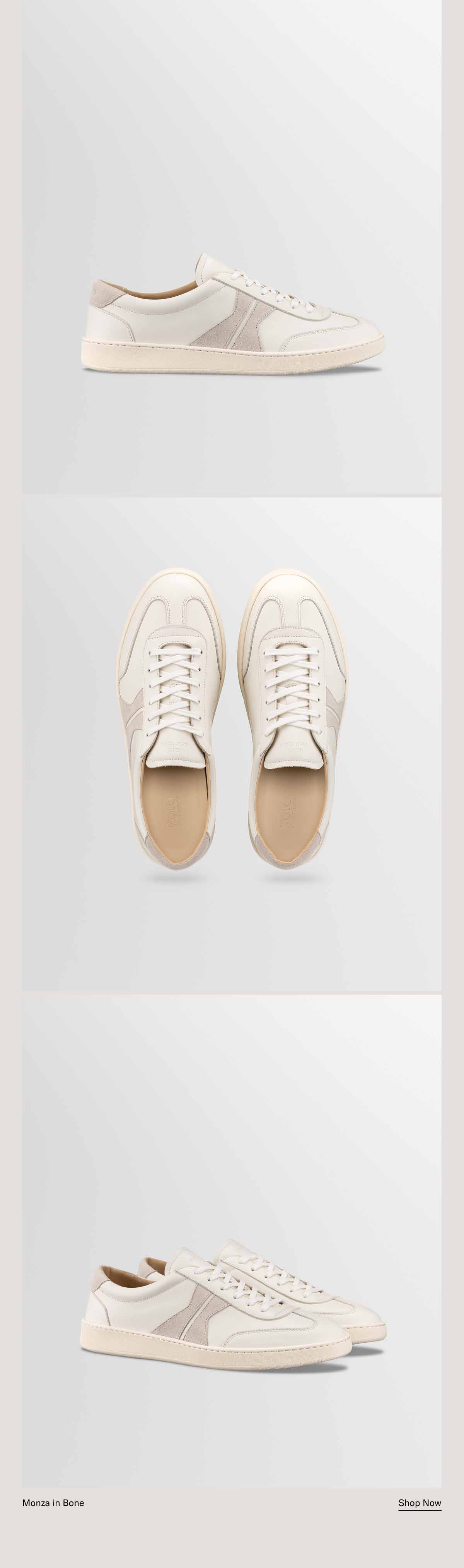 Monza in Bone. Shop Now