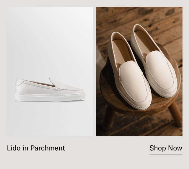 Lido in Parchment — [Shop Now]